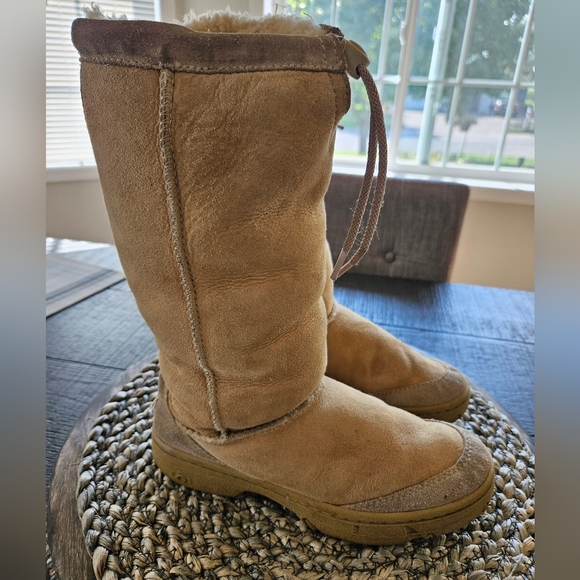 Ugg Australia Women's Ultimate Tall Drawstring Boots - Picture 1 of 7